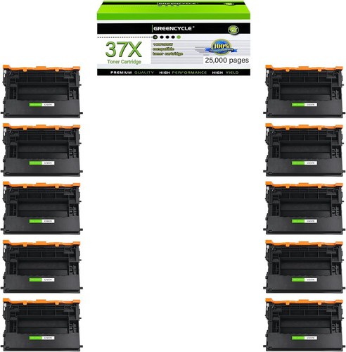 10PK 37X CF237X Toner Cartridge for HP LaserJet M608 M608n M609dn M608x M608dh
