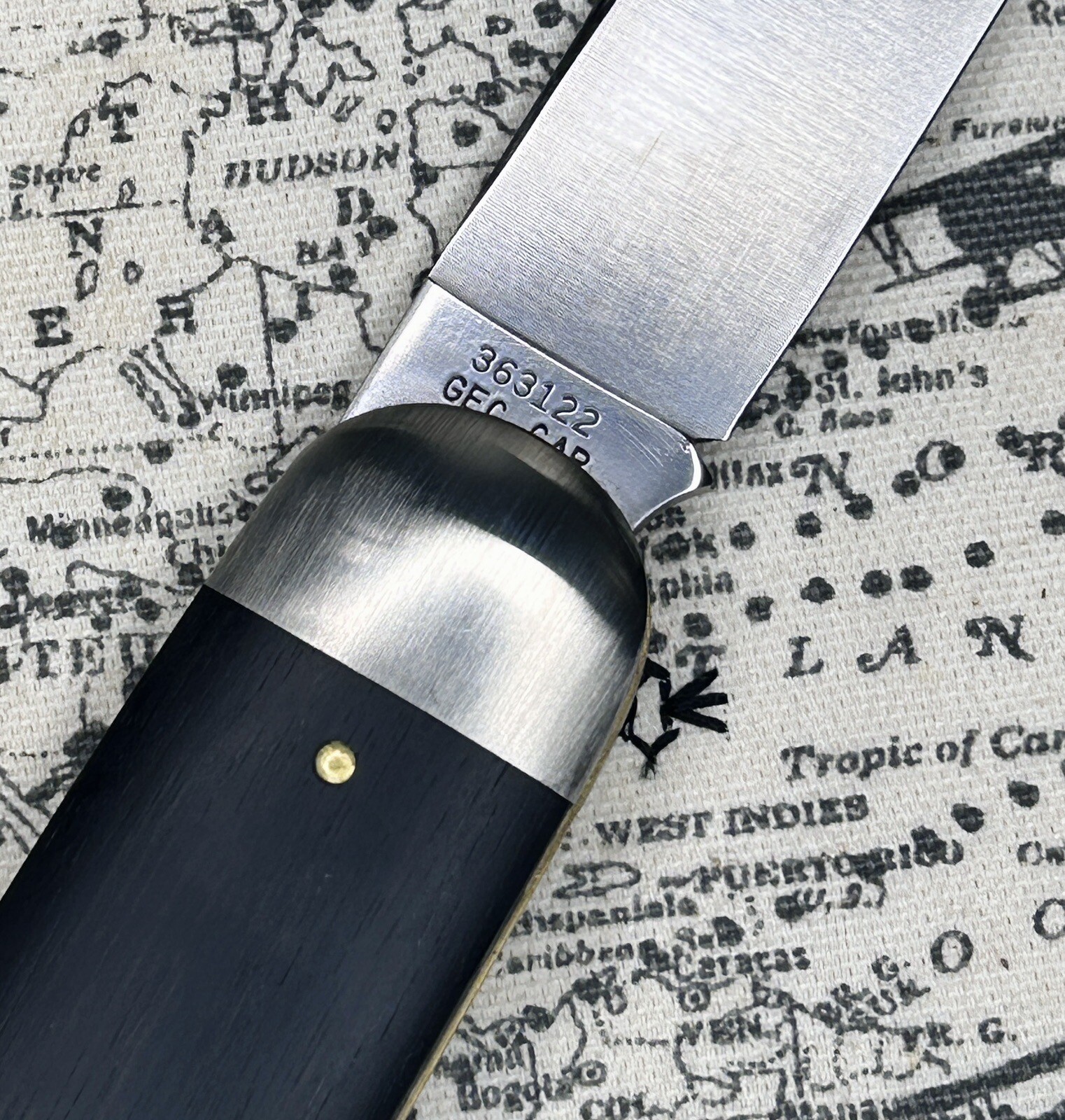 GEC TIDIOUTE * 363122 EBONY WOOD TOENAIL CLIPPER KNIFE KNIVES NIB eBay