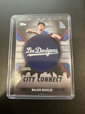 2023 Topps Series 1 Walker Buehler City Connect Patch Black 189/299 #CC-WB