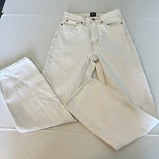 BDG Urban Outfitters Jeans Womens Sz 24 High Waist Cowboy Jean White Straight 
