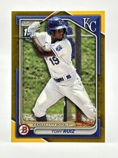 2024 Bowman 1st Paper Tony Ruiz Gold /50