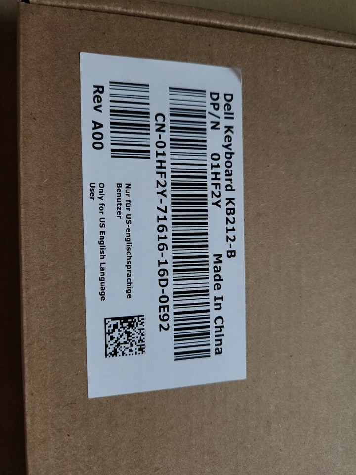 Brand new Dell KB212-B USB Wired Keyboard 104 Keys C638N - Image 2 of 2