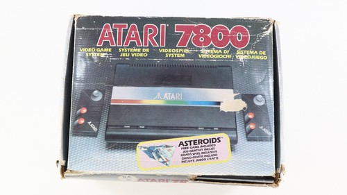 Atari 7800 PAL Console Boxed + Power Supply Very Clean No Controllers - Picture 13 of 18