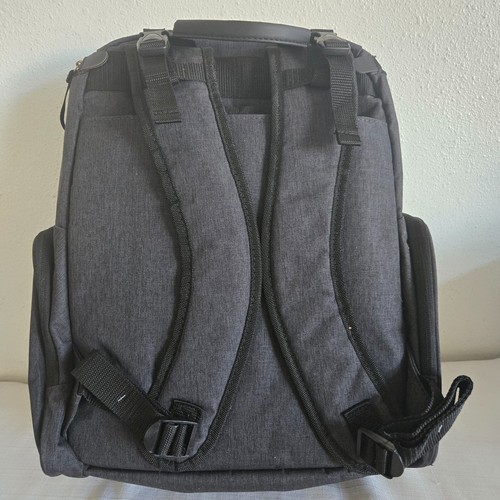 EASTSPORT WOOSTER ST BABY WICKELTASCHE DUNKELGRAU CHAMBRAY RUCKSACK 2 TEILIGES SET NEU - Bild 5 von 16