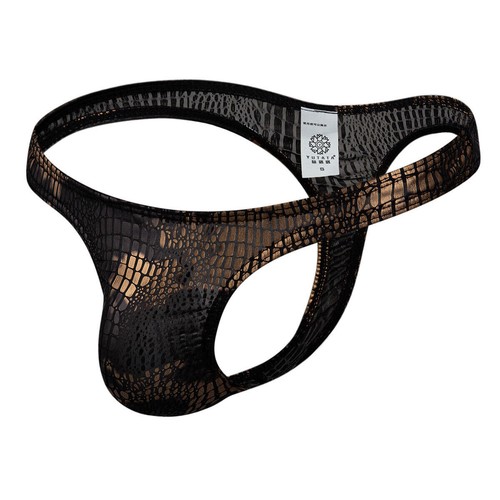 1/4 Stck. Herren Unterwäsche Bikinis Tangas Krokodil Maserung Jungen Metall Unterhose - Bild 8 von 18