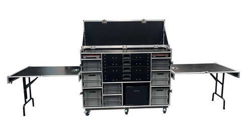 VMEP Flight Case Cassetta degli attrezzi con frigorifero - VME-TB11 - Foto 1 di 3