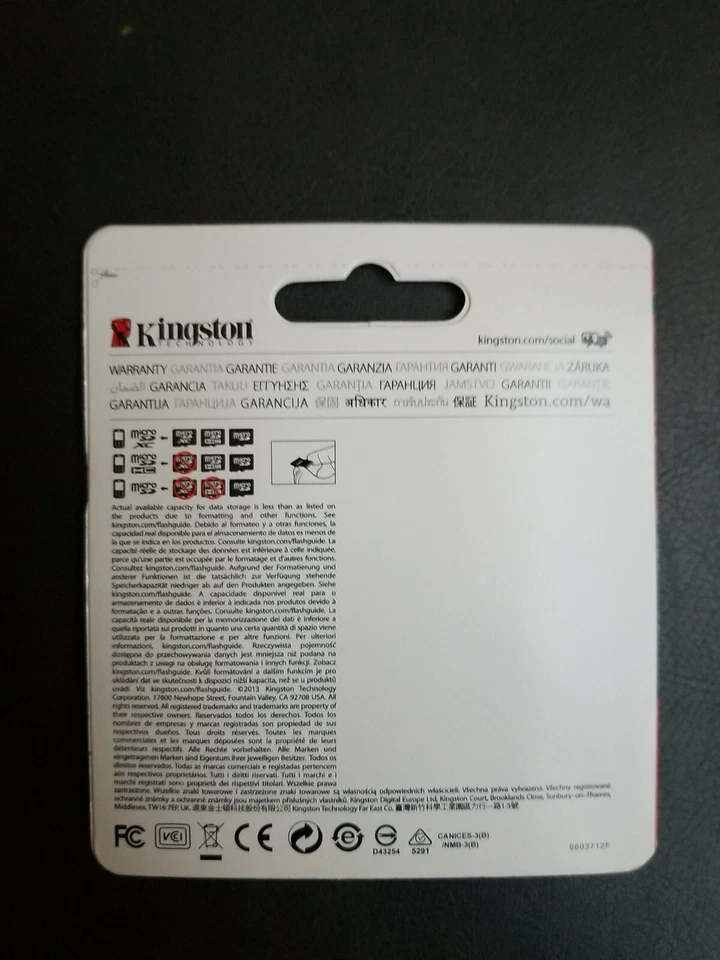 2×64Gb MicroSDHC Class10 Flash Memory Card With Adapter - Image 2 of 2