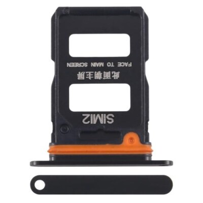 Vassoio Porta SIM Originale Per Xiaomi Mi 10T / 10T Pro – Colore Nero – Con Perno Di Estrazione Incluso