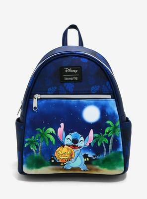 Loungefly Disney Stitch Pumpkin Halloween Backpack NWT | eBay