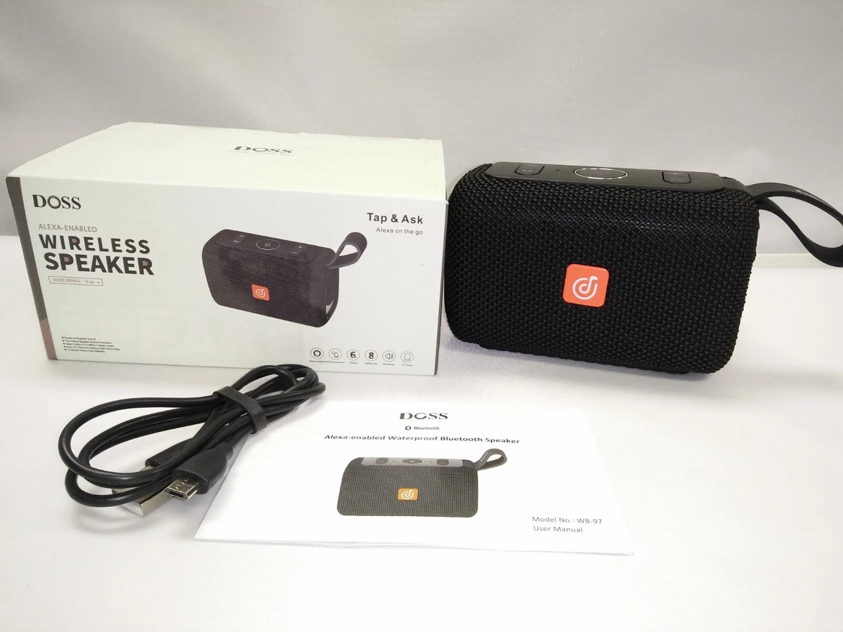 DOSS E go Portable WATERPROOF Bluetooth Speaker WB 97 eBay