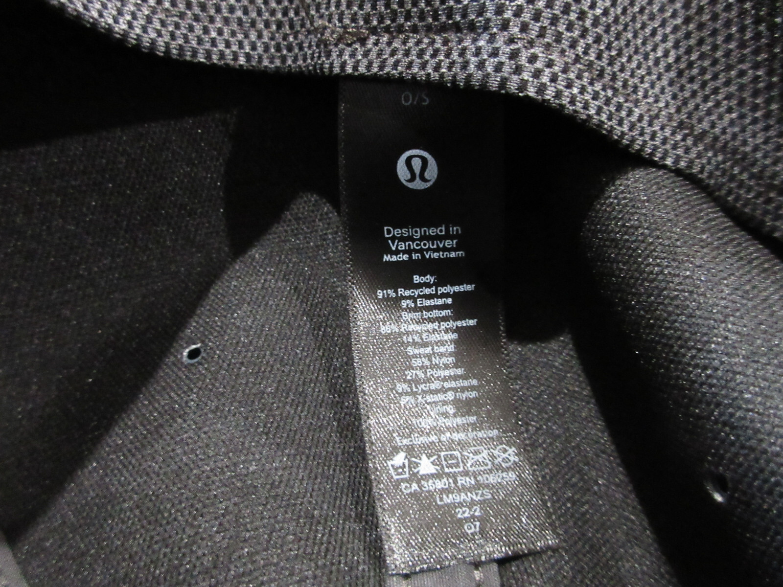 Lululemon Hat Cap Strap Back Gray Lightweight Hik… - image 9