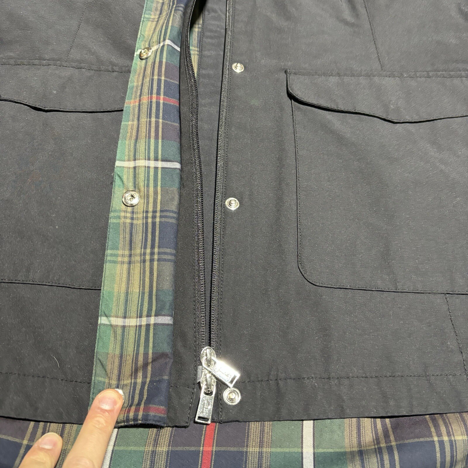 Pendleton Jacket Women's Large Blue Full Zip Long… - image 7