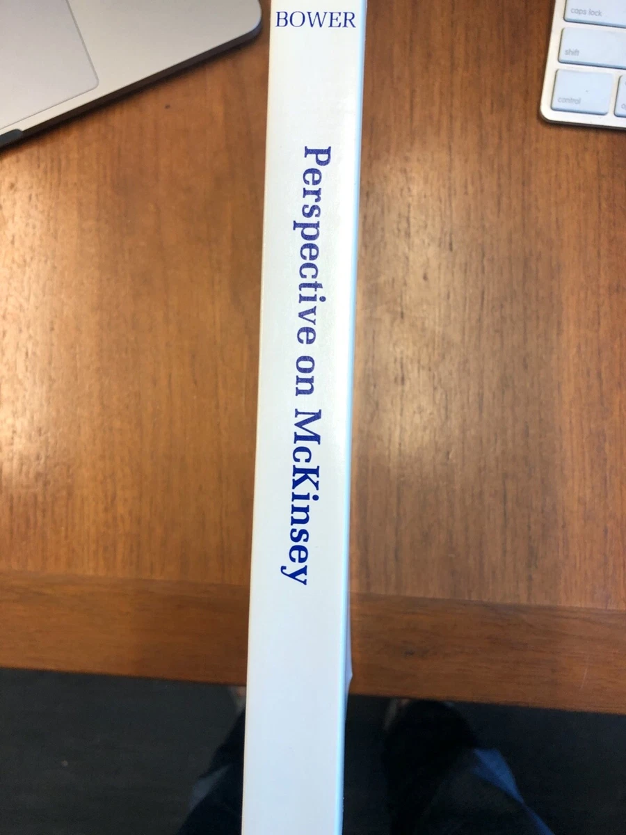 Perspective on McKinsey, by Marvin Bower. Soft Cover. Printed in Early 1990s.
