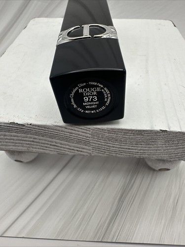 Dior Rouge Dior 973 Midnight Velvet Lipstick ~ New No Box ~ Authentic - Picture 3 of 7
