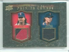 2008 Upper Deck Premier Manny Ramirez Magglio Ordonez Dual Patch #'ed 04/25