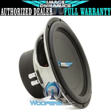 IMAGE DYNAMICS ID10 V.4 D4 10" 600W MAX DUAL 4-OHM ID V.4 CAR SUBWOOFER SPEAKER