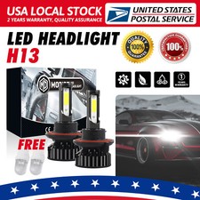 H13 LED Headlight Bulbs For Ford F150 2004-2014 F-250 F-350 Super Duty 2005-2020