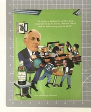 Vintage Tanqueray Dry Gin 1995 Print Ad Original 90’s Liquor Advertisement 