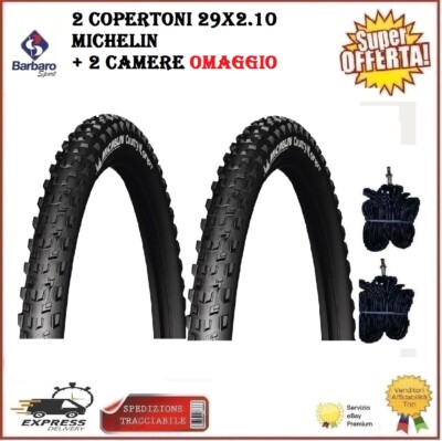 2 Reifen Mtb 29 Michelin Country Grip 29x2.10 Fahrrad Reifen Hartreifen