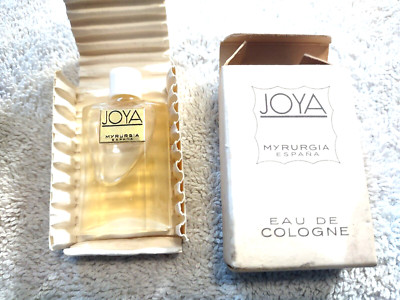 Vintage Myrurgia JOYA Miniature Eau de Cologne Splash New In Box READ