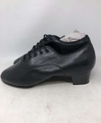 Size 11.5 Very Fine C Series Mens Black Leather Dance Shoes Salsa Tango Waltz 61HTq-jmXhL._AC_SY300_QL30_.jpg main image 4