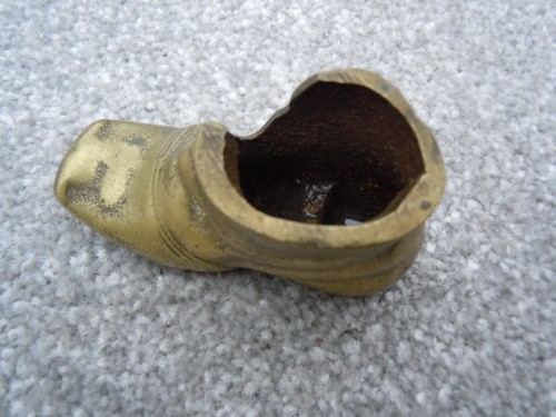 Brass Match Boot "Old Luck Match Boot" - Picture 4 of 5