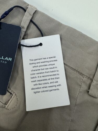 NWT Peter Millar Collection Concorde Garment Dyed Chino Pants Size 33 KHAKI $200 - Picture 2 of 10