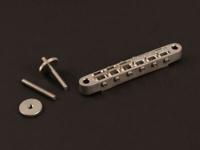Gotoh GE 104 B AN aged nickel ABR Bridge, small posts geaged Gitarrenbau