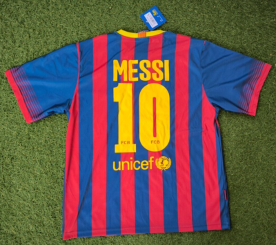FC Barcelona messi バルセロナ メッシ シャツ Mサイズ FC Barcelona Leo Messi #10 Jersey Blue & Red Rakuten Official