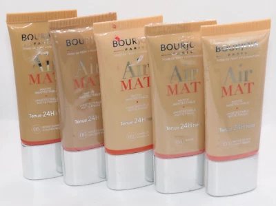 BOURJOIS AIR MAT 24H HOLD FOUNDATION - CHOOSE SHADE
