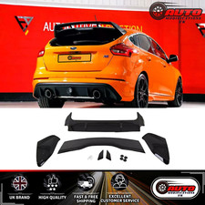 Spoiler tetto stivale posteriore Ford Focus 'RS Style' Look ST MK3 MK3.5 nero lucido
