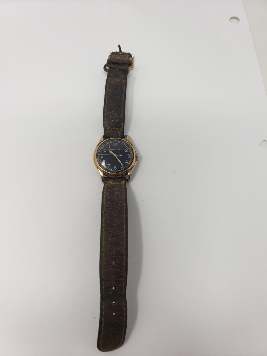 BLOVA USAAF 1940s〜50s 黒文字盤 s-l400.jpg