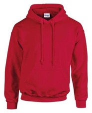GILDAN Heavyweight Hoodie Mens Classic Plain Hooded Sweatshirt Soft Pullover