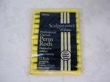 Vintage Scalpmaster Elite Professional Cold Wave Perm Rods Set of 12