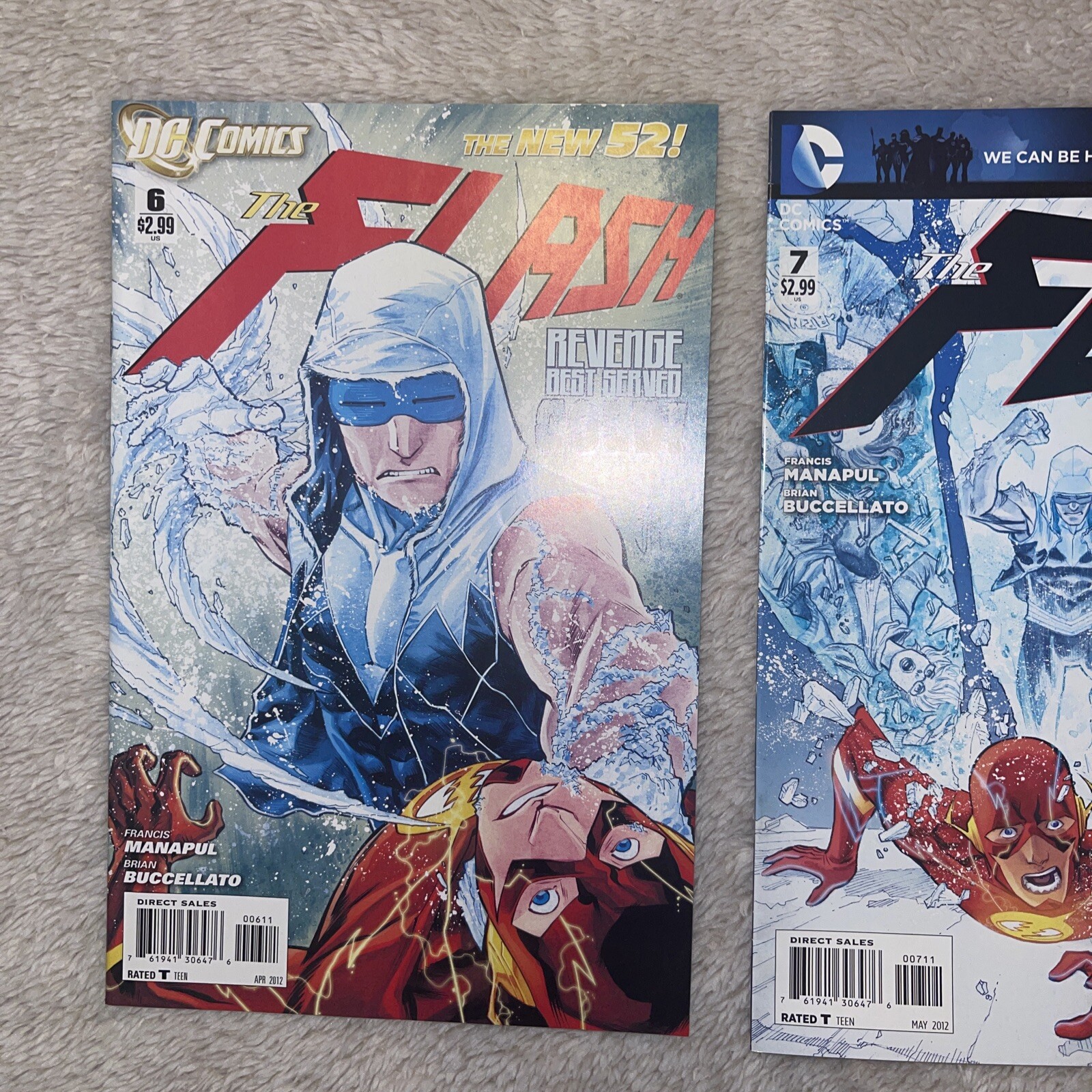 The Flash Vol 4 New 52 Issues 6 7 8 9 10 LOT 2011 DC Comics 1st App 