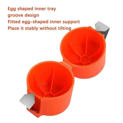 Egg Shell Opener Hard Boiled Egg Peeler Kitchen Tool for Cooking Camping