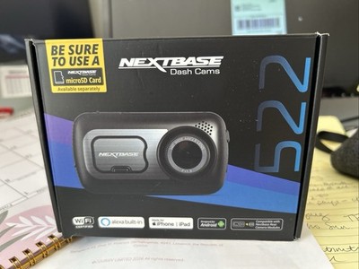 Nextbase 522GW Dash Cam HD Recording with Alexa, WiFi, Bluetooth.