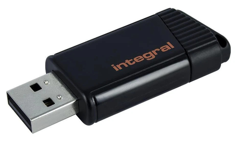 Integral - INFD32GBPULSEOR - Clé Usb 2.0, 32 Go Orange - Photo 3/4