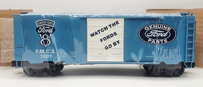 #ad #ad Weaver O Scale Genuine Ford Parts 40’ Box Car 1993 Blue FMCX 1001 BRAND NEW $59.99