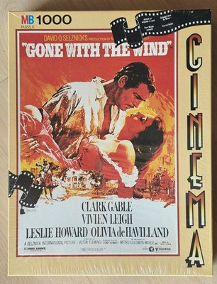 Puzzle Gone with the Wind Jigsaw Falcon, 1000 Teile, Vivien Leigh & Clark Gable