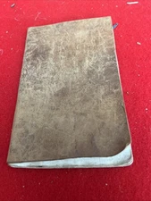 1860s Pennsylvania Dutch German handwritten Ledger J KUTZ  Kutztown Pa F4