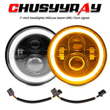 For Chevrolet Camaro 1967-1981 7inch LED Headlight Hi/Low Beam DRL Replace Kit
