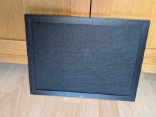 Black Cork Board with Felt, Wood Framed Display Bulletin Board for Walls