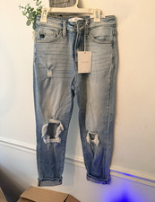 KanCan Women s Light Wash Distressed Skinny S...