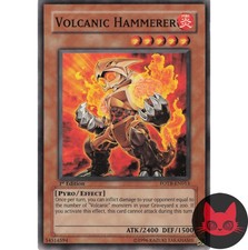 Yugioh Volcanic Hammerer FOTB-EN013 Common 1st Edition LP
