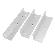 *Inward Door Z L Bracket 180KG Holding Force Aluminum Alloy Z L Holder Stand For