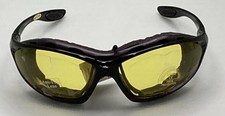NEW BIRDZ EYEWEAR THRASHERYL AIRY FOAL YELLOW ANTI-FOG LENS RIDING GLASSES