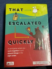 That Escalated Quickly - Exploding Kittens Brand Party/Card Game - New Sealed