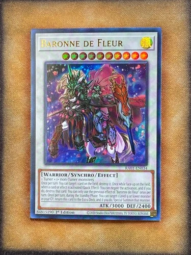Yugioh Baronne de Fleur RA01-EN034 Ultra Rare 1st Ed NM