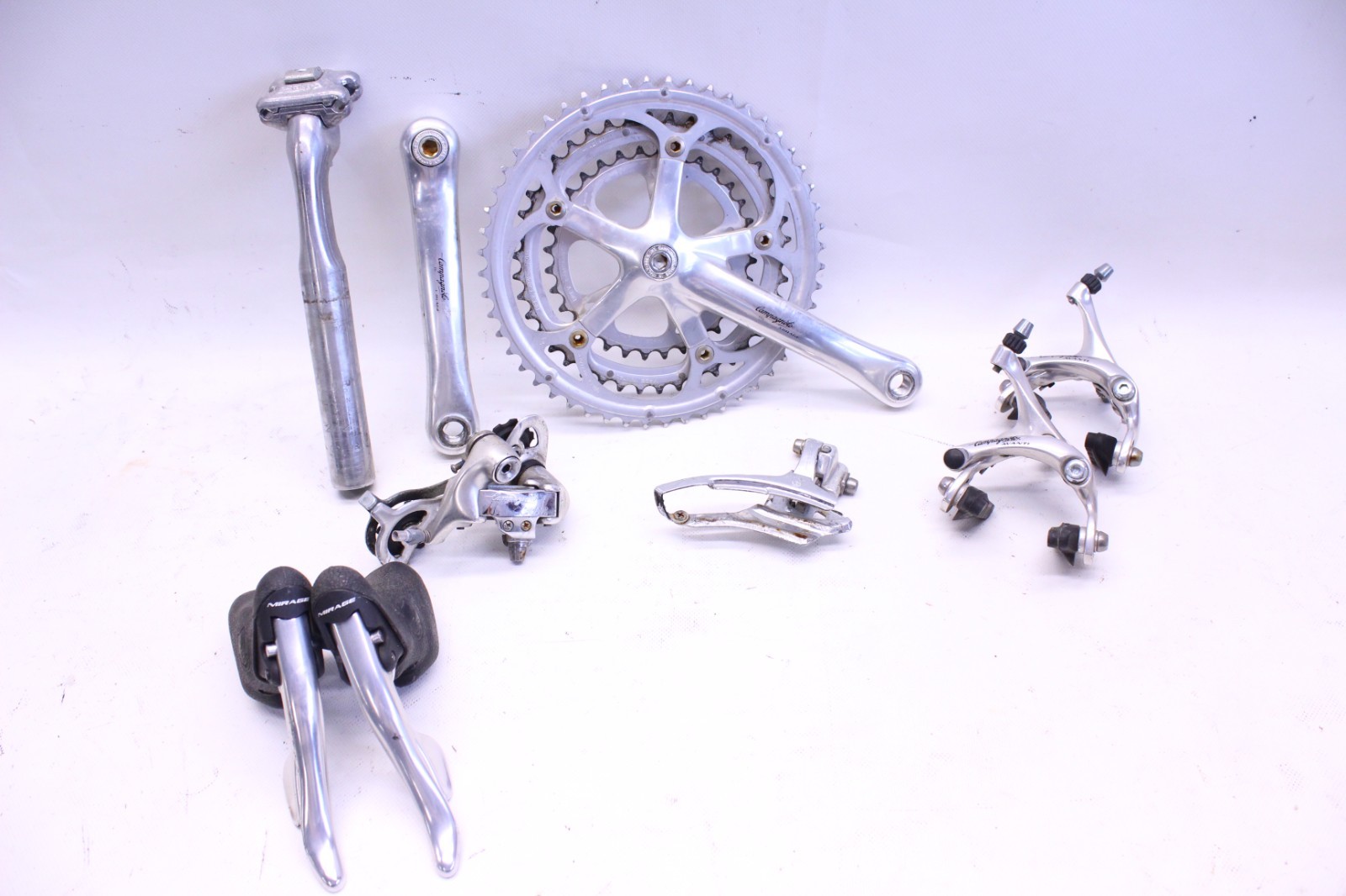 Vintage Campagnolo Mirage 170mm 3x9spd Road Groupset Made in Italy